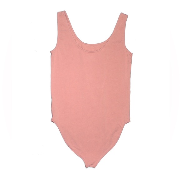 Gap Women’s Bodysuit, Basic Scoopneck Tank Top, Light “potpourri” pink, Sz M - Picture 2 of 10